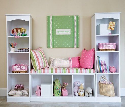 Милый уголок для девочки мебель в стиле прованс  Красивая мебель детская комната 